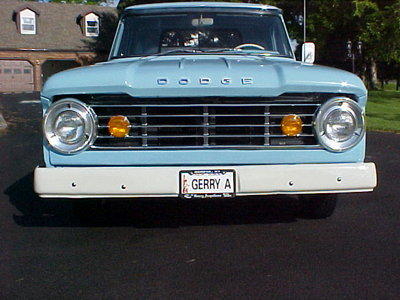 Grill on 1965 Dodge D100 Sweptline