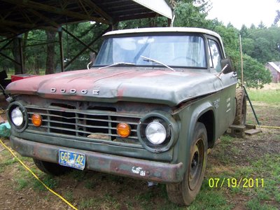 1965 dode d200 utiline military truck