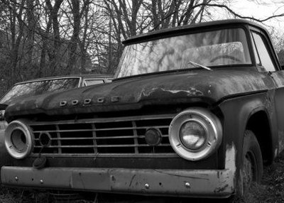 My 1965 Dodge Utiline in B&amp;W