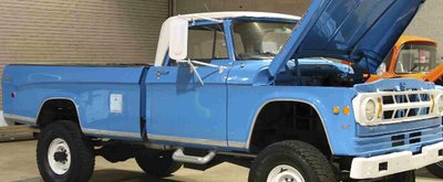 I've seen this blue on factory trucks before, albeit only on 1968 and 69 white hat specials. Perhaps it was for that package only?