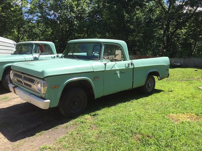 71 Dodge D100 in Medium Green??