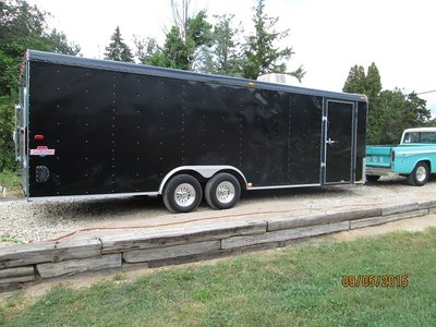 the &quot;toy box&quot; with new wheels to match truck.