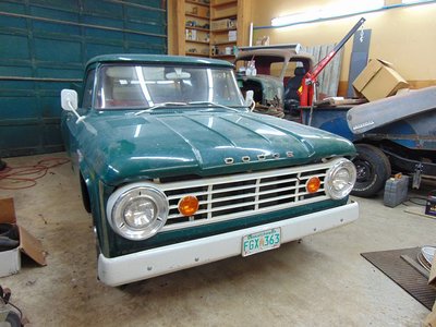 I said the truck still had original paint on wood in the bed. the paint don't match and I assume the previous    owner  painted it.  he did  a nice job.  his name was John Smith.