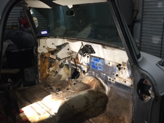 Gutted interior for a complete refresh