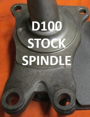 D100 SPINDLE<br />SPINDLE<br />D100 STOCK<br />SPINDLE<br />D100 Stock Spindle