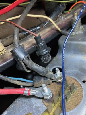 Camper Special wiring to the ammeter