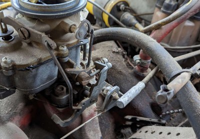 Carter carburator linkage