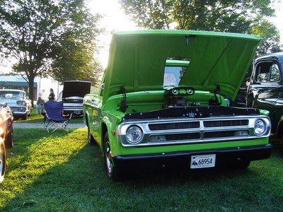 SUNSET AT THE CAR CRUISE