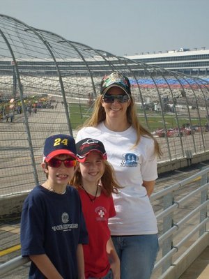 Family at Texas Motor Speedway a couple years ago..