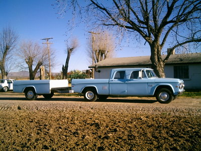 69 short bed w/matching trailer