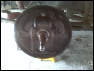 BRAKE HARDWARE REMOVED