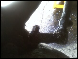 LOWER MOUNTING BOLTS AND CASTLE NUTS