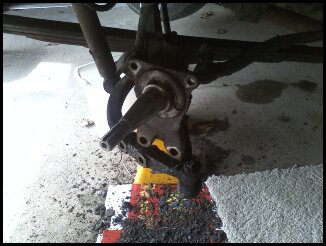 Down to the spindles...time to clean these up a little.