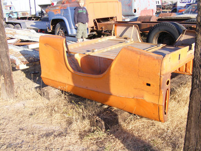 Here is the shortbed that came with the truck. I want to use it on a crew cab D-200 2 wheel drive I hope to buy soon.