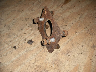 Fire Wall Plate For Two Bolt Master Cylinder