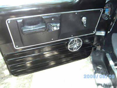 my door speaker installed