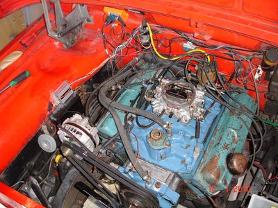 I'm waiting for a swirl torque adapter I just ordered - the water pump is a Milodon high performance (30% over stock they claim)