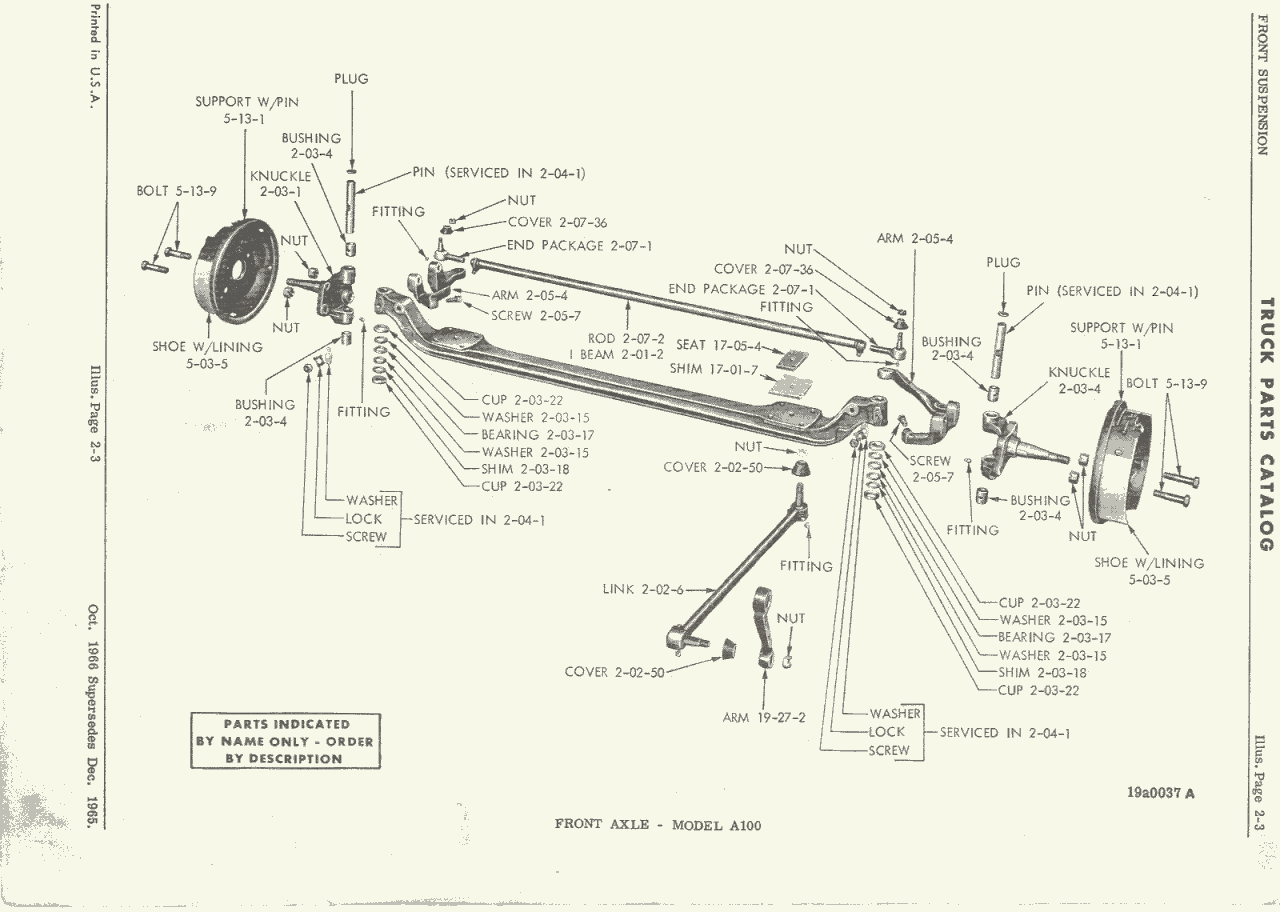 Sweptline.ORG - 1963-1968 Online Parts Catalog - Front Suspension
